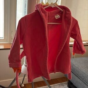 Kids terry cloth robe - size S (approx 2-3T)
